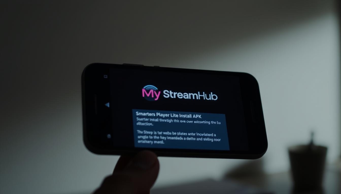 Smarters Player Lite APK installation