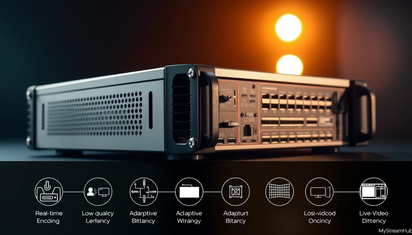 key features of video encoder