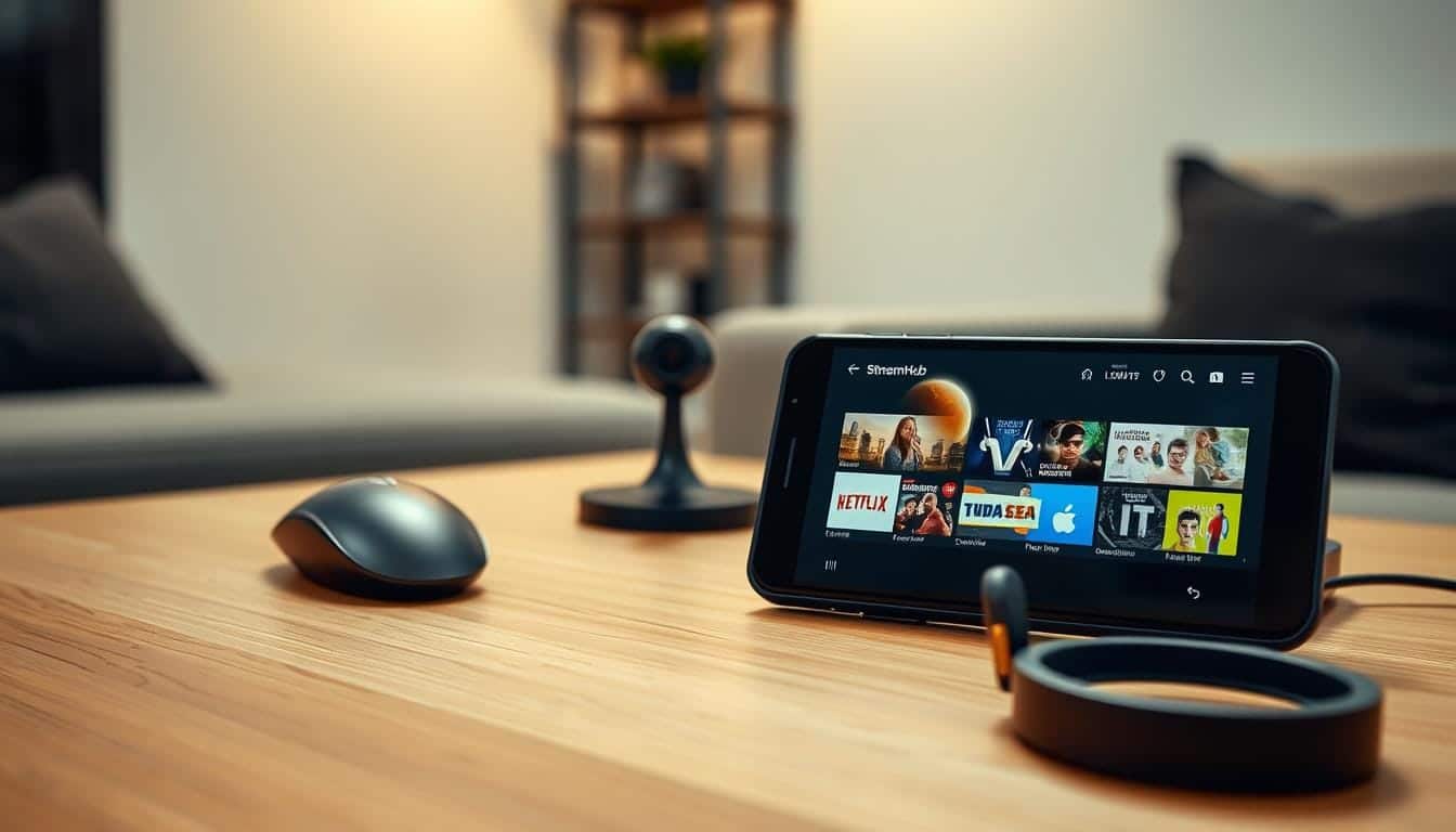 streaming setup on device