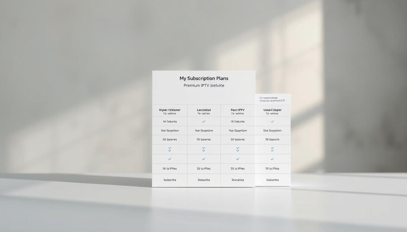 subscription plans