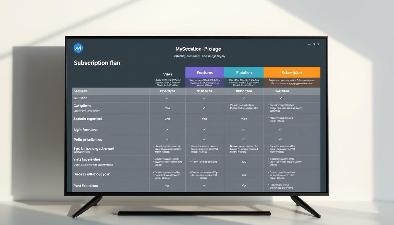 subscription plans and pricing